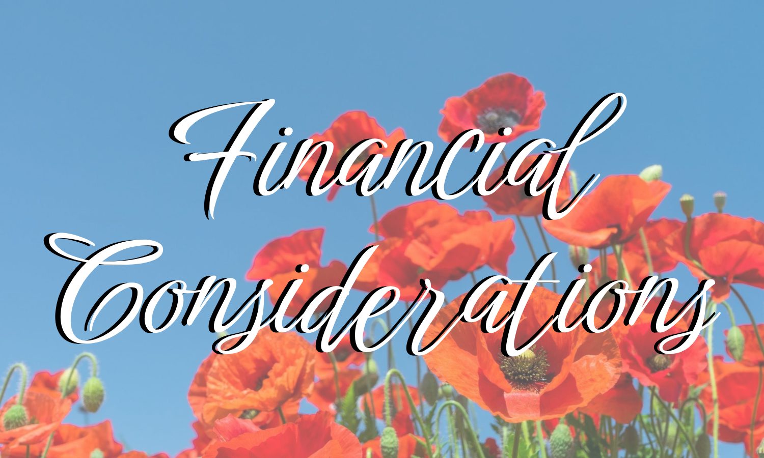 Financial Considerations